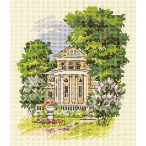Panna counted cross stitch kit "Noble estate"...