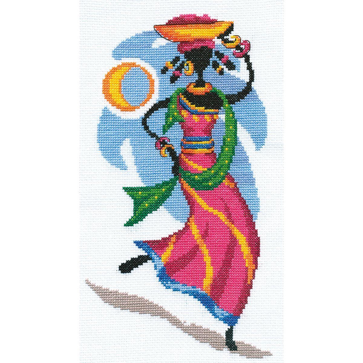Panna counted cross stitch kit "Africas...