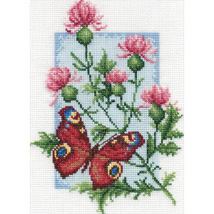Panna counted cross stitch kit "Peacock"...