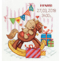 Panna counted cross stitch kit "Gifts for You" 20.5x21.5cm, DIY