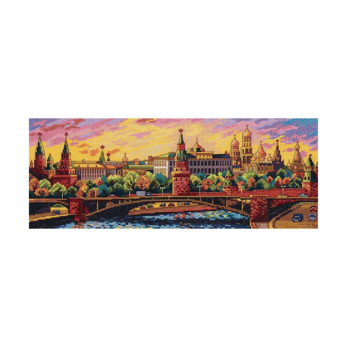 Panna counted cross stitch kit "Moscow"...