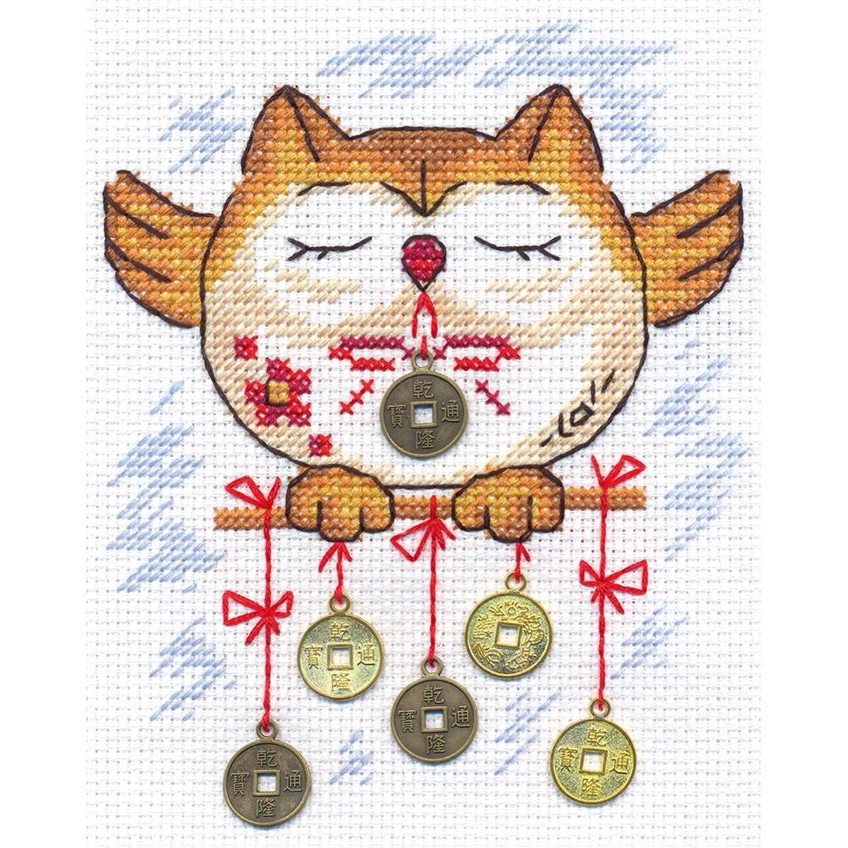 Panna counted cross stitch kit "Profit in...