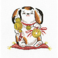 Panna counted cross stitch kit "Protection and Prosperity" 14x14cm, DIY