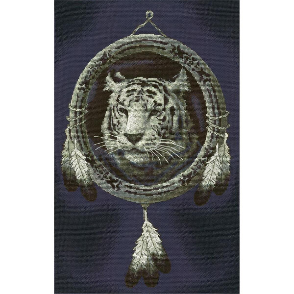 Panna counted cross stitch kit "Watching over Dreams" 27x43,5cm, DIY