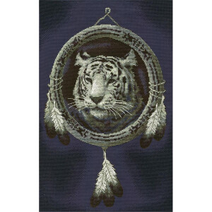 Panna counted cross stitch kit "Watching over...