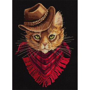 Panna counted cross stitch kit "Tom. Outlaw"...