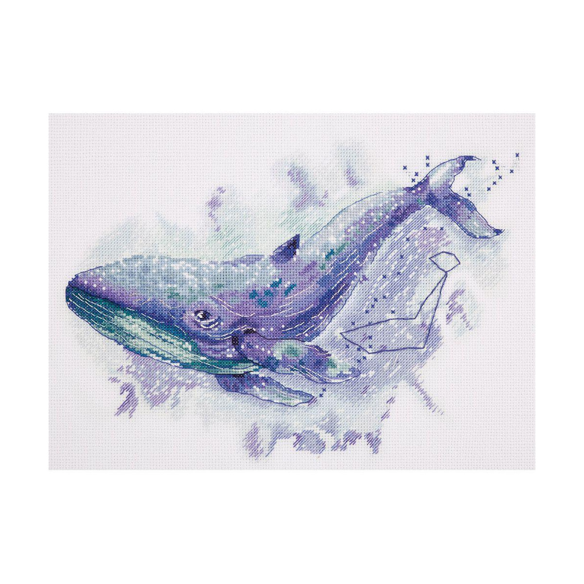 Panna counted cross stitch kit "The Whale...