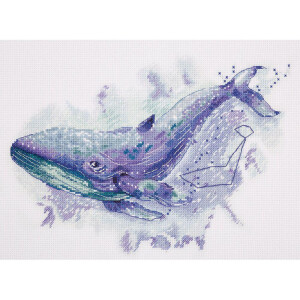 Panna counted cross stitch kit "The Whale...