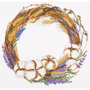 Panna counted cross stitch kit "Lavender and Cotton...