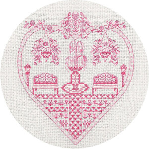 Panna counted cross stitch kit "Rose Garden"...