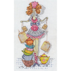 Panna counted cross stitch kit "Tea Fairy"...