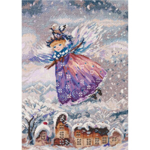 Panna counted cross stitch kit "Winter Angel"...