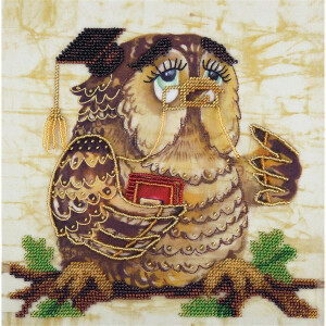 Panna beads stitching kit "Wise Owl"...