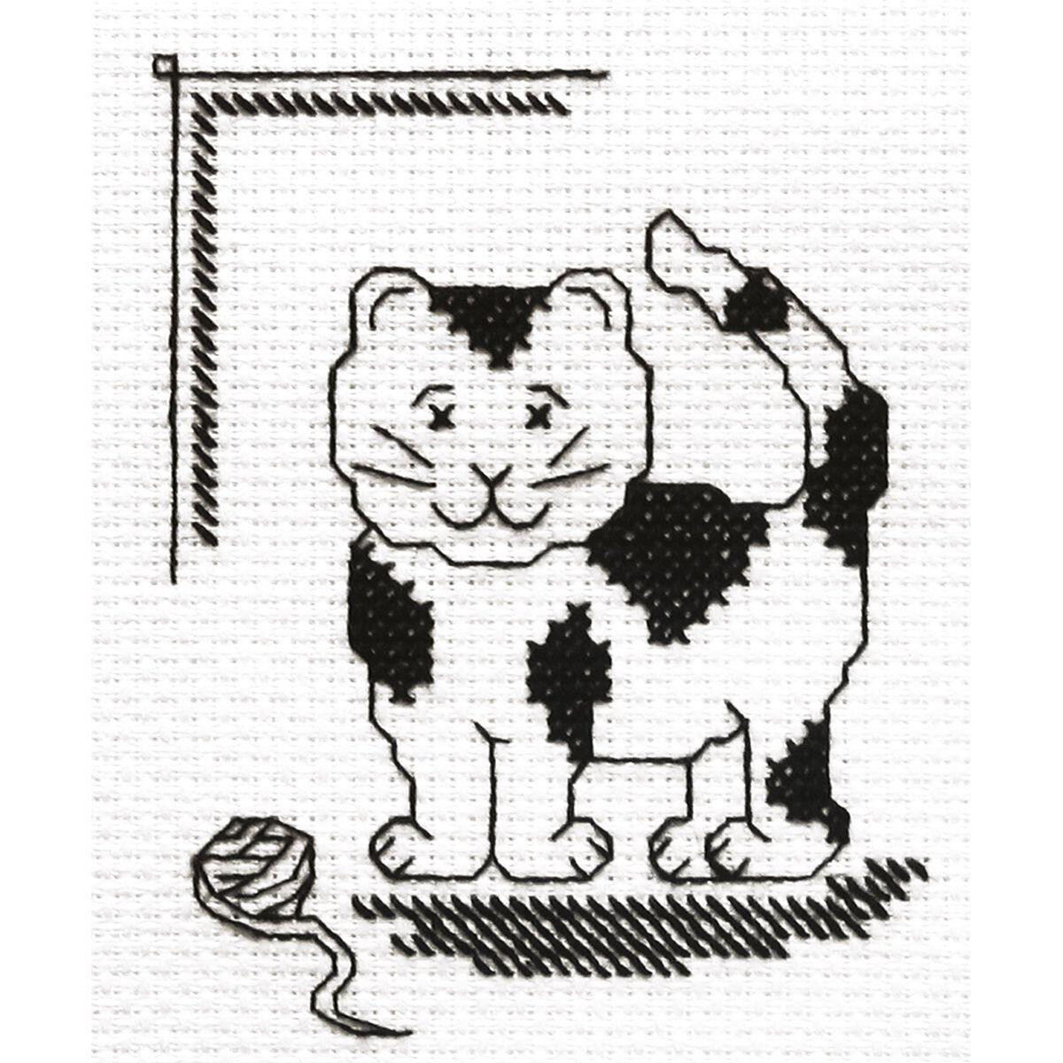 Panna counted cross stitch kit  "Play with me",...