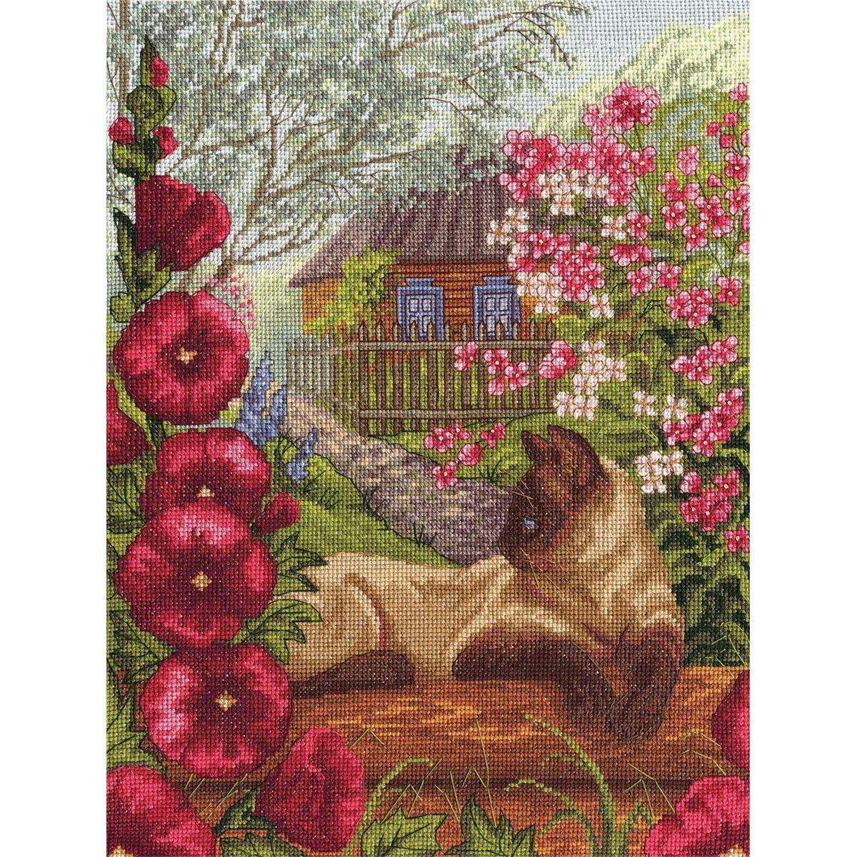 Panna counted cross stitch kit  "Rest in...