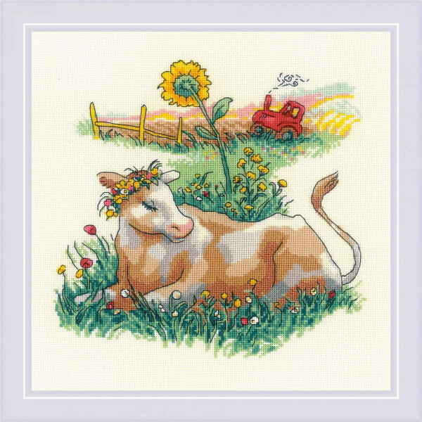 RIOLIS & RIOLIS Cross Stitch Kits Cross Stitch Kits with Ribbons