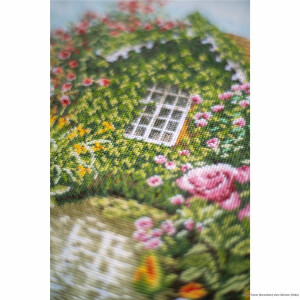 Lanarte cross stitch kit "Rose garden",...