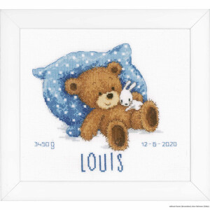 Vervaco cross stitch kit "Sweet bear", counted,...