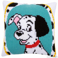 Vervaco cross stitch kit cushion "Disney Dalmatian", stamped, DIY