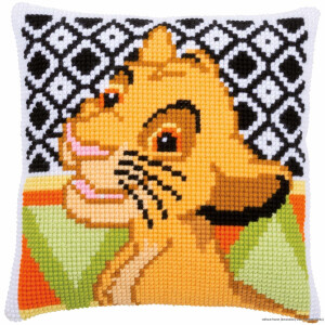 Vervaco cross stitch kit cushion "Disney...
