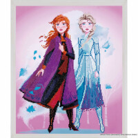 Vervaco Diamond painting kit "Disney Frozen 2 Elsa and Anna"