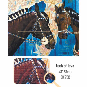 CdA Diamond Embroidery Kit "Look of love" 48 x...