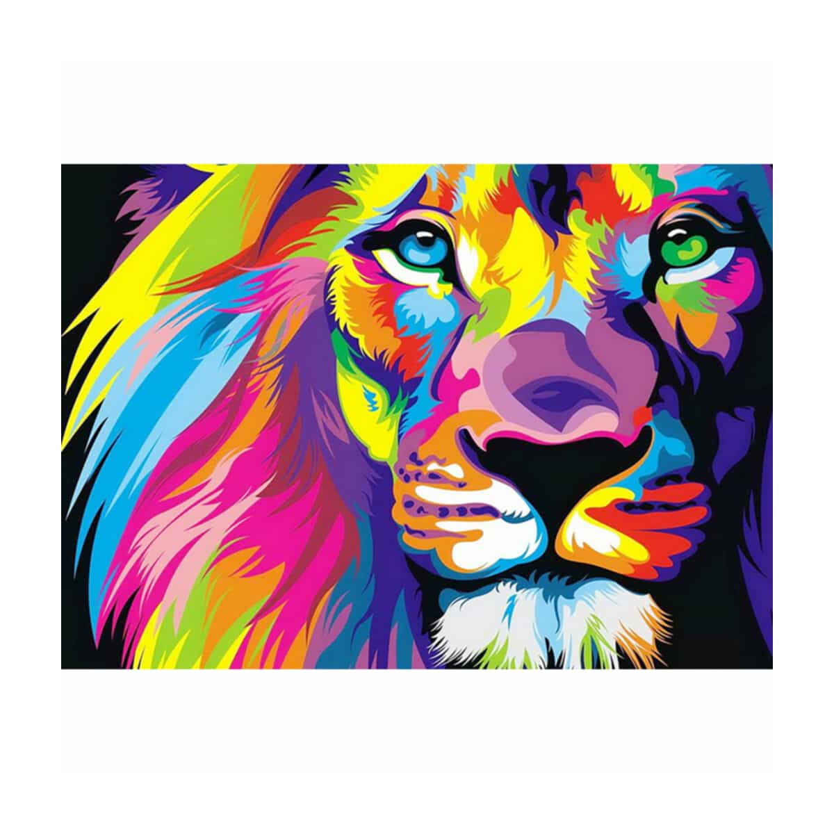 CdA Diamond Embroidery Kit "Rainbow lion" 38 x...