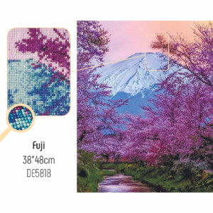 CdA Diamond Embroidery Kit "Fuji" 48 x 38cm,...