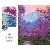 CdA set di pittura con diamanti "Fuji" 48 x 38cm, de5818