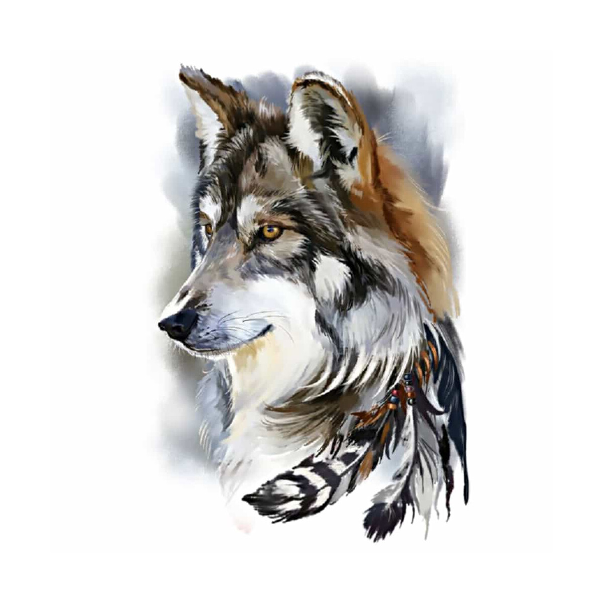 CdA Diamond Embroidery Kit "Wolf spirit" 27 x...