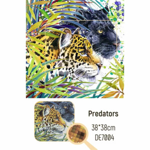 CdA set di pittura al diamante "Predators" 38 x...