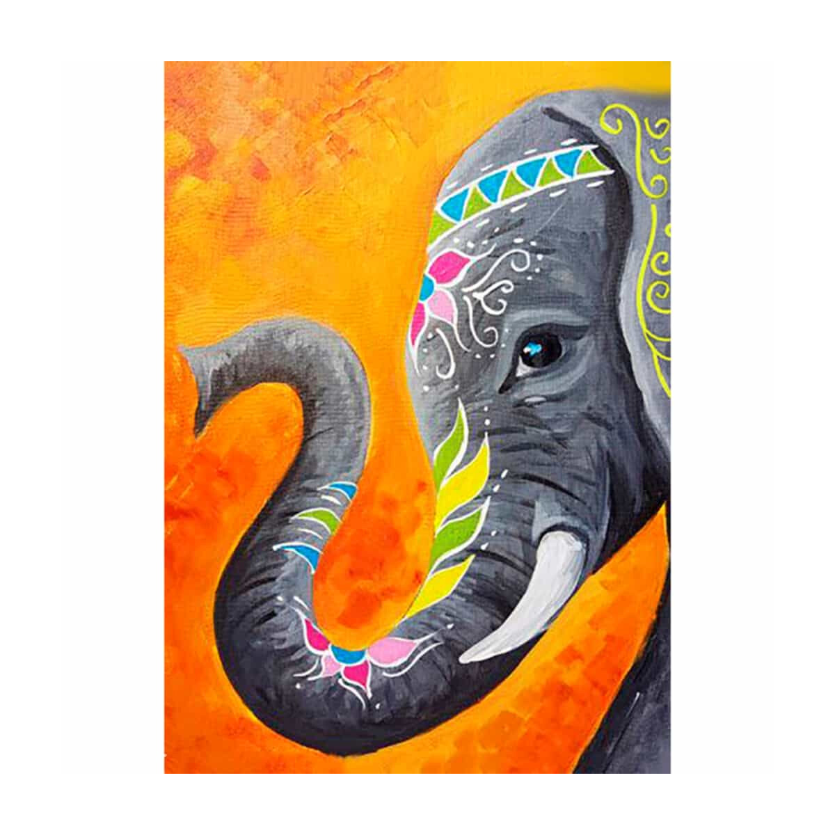 CdA Diamond Embroidery Kit "Indian elephant" 27...