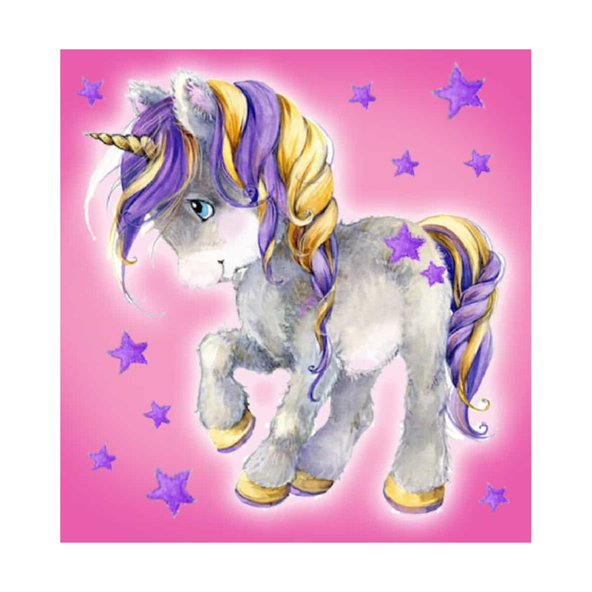 CdA Diamond Embroidery Kit "Little unicorn" 38...