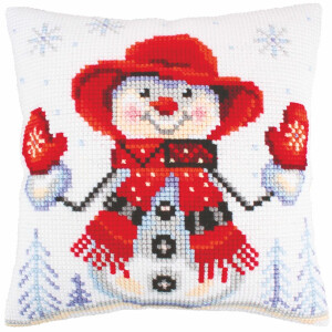 CdA stamped cross stitch kit cushion "Fashion...