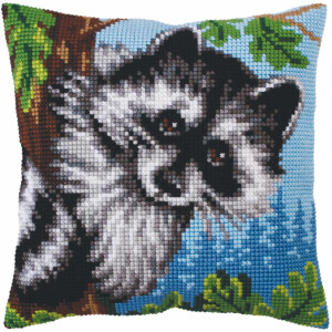 CdA stamped cross stitch kit cushion "Little...