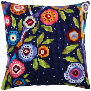 CdA stamped cross stitch kit cushion "In...