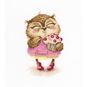 RTO counted Cross Stitch Kit "Sweet-tooth"...