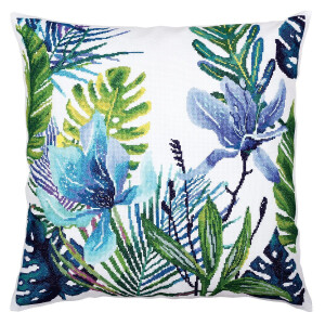 RTO counted Cross Stitch Kit cushion "Tropical...
