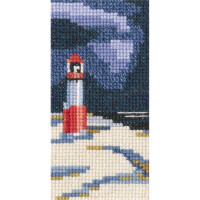 RTO counted Cross Stitch Kit "Lighthouse" EH359, 5,5x10,5 cm, DIY