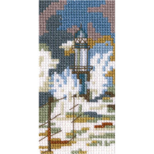 rto set point de croix "Lighthouse" eh361, modèle numérique, 5,5x10,5 cm