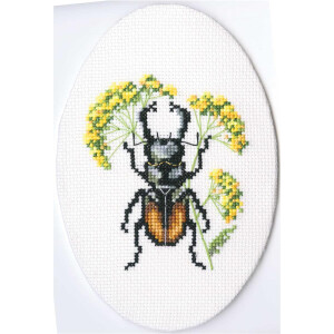 RTO counted Cross Stitch Kit "Bug on hairs ear"...