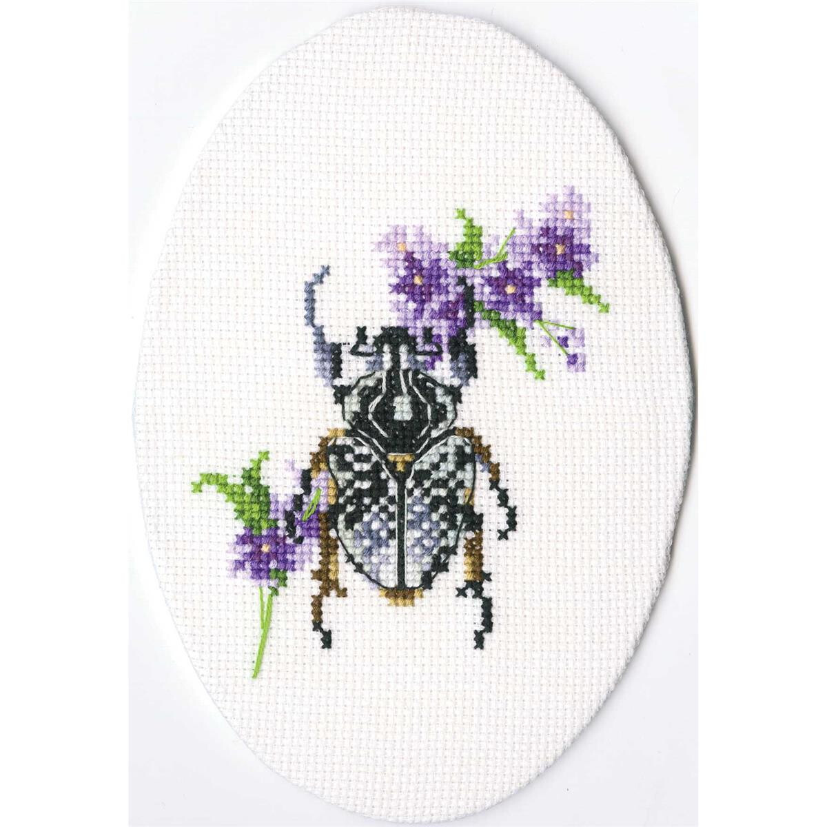 RTO counted Cross Stitch Kit "Bug on lungwort"...
