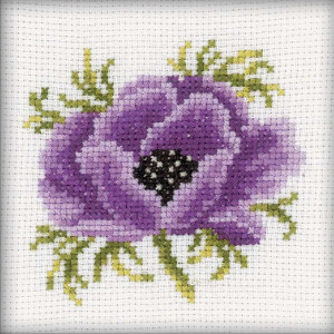 RTO counted Cross Stitch Kit &quot;Anemone&quot;...