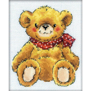 RTO counted Cross Stitch Kit "Teddy-bear" H192,...