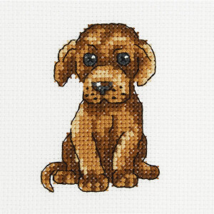 RTO counted Cross Stitch Kit "Amiable Tobby"...