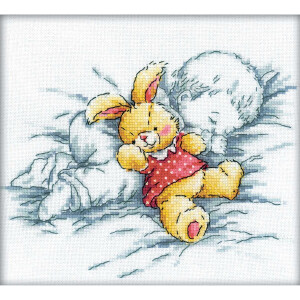 RTO counted Cross Stitch Kit "Baby and Rabbit"...