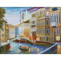 rto kruissteek set "Night Venice" m199, telpatroon, 35x27 cm