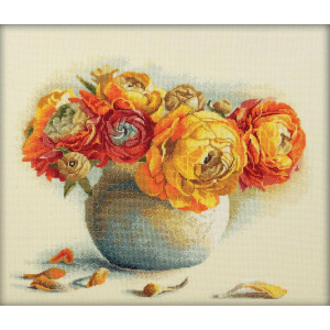 RTO counted Cross Stitch Kit "Bouquet Of...