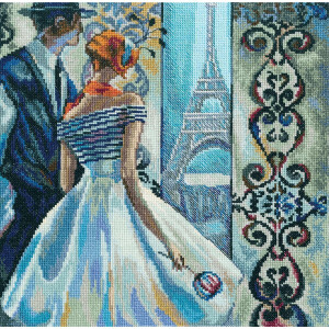 RTO counted Cross Stitch Kit "Spring in Paris"...