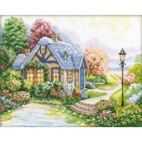 RTO counted Cross Stitch Kit "Home, sweet home!" M247, 34x27 cm, DIY